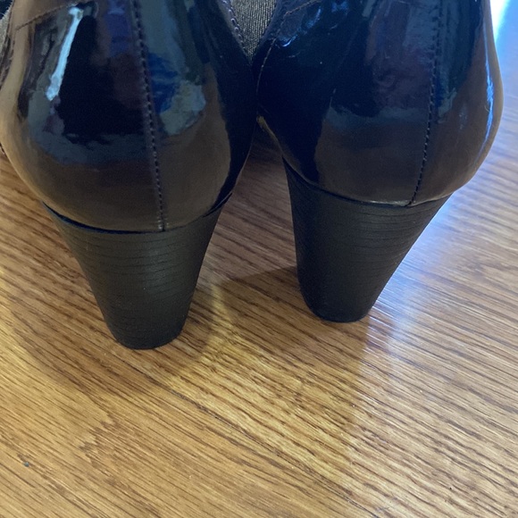 Clarks Brown animal print  3" heels,Size 10M - Picture 11 of 11